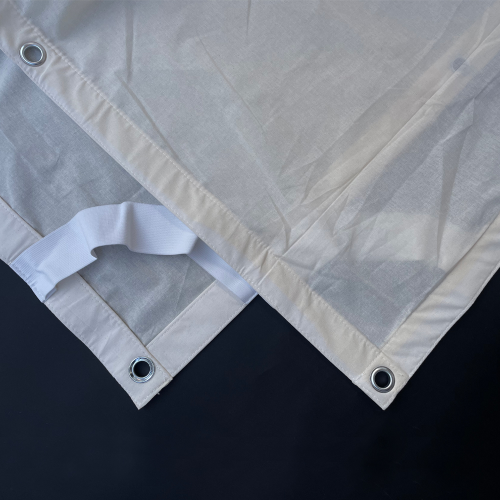 Unbleached Muslin Cloth for Butterfly/Overhead Frame, with Seams