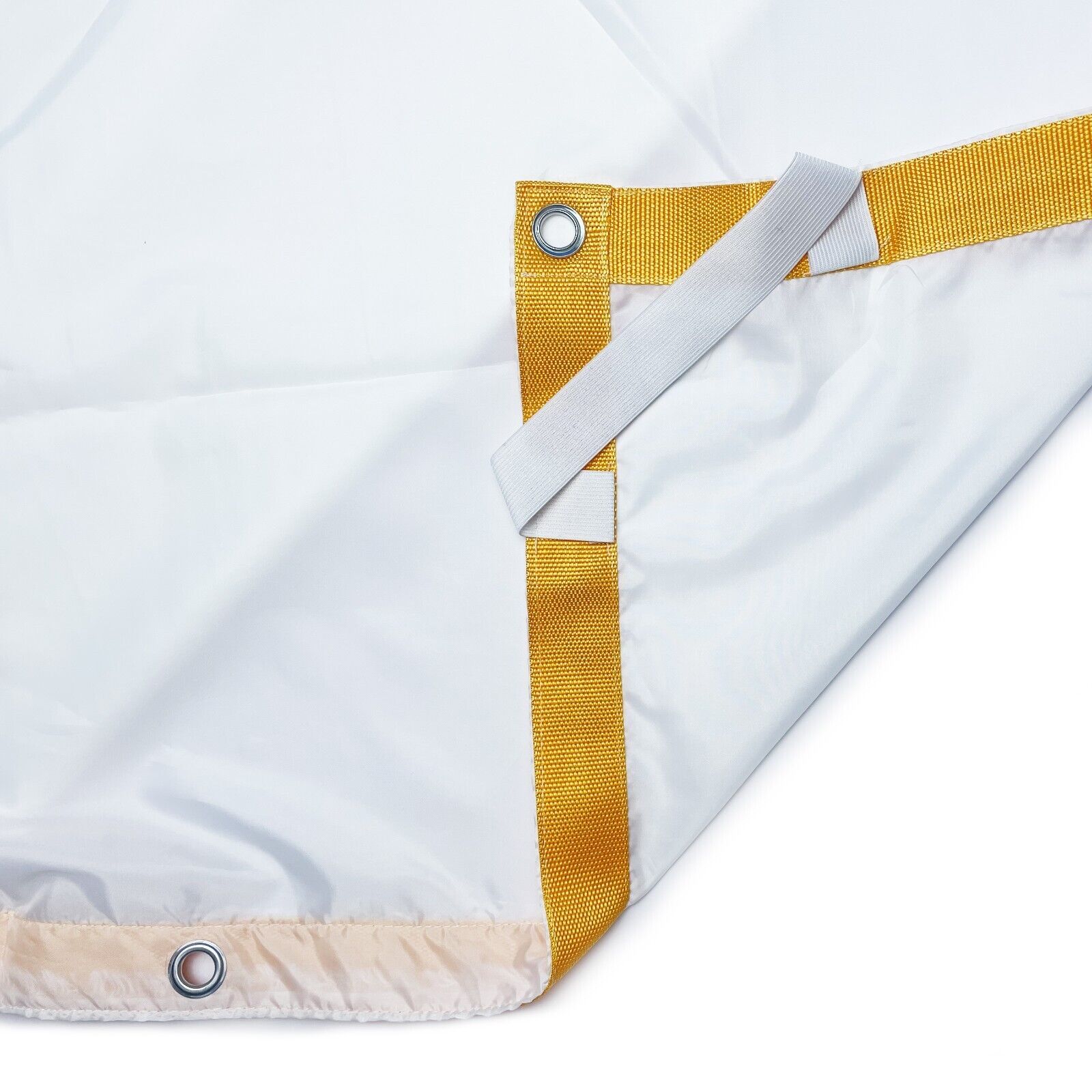 Silks Softens Light White Silk Diffusion/Overhead Butterfly, with Seams