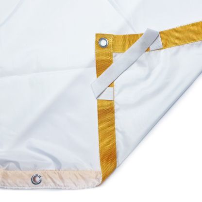 Silks Softens Light White Silk Diffusion/Overhead Butterfly, with Seams