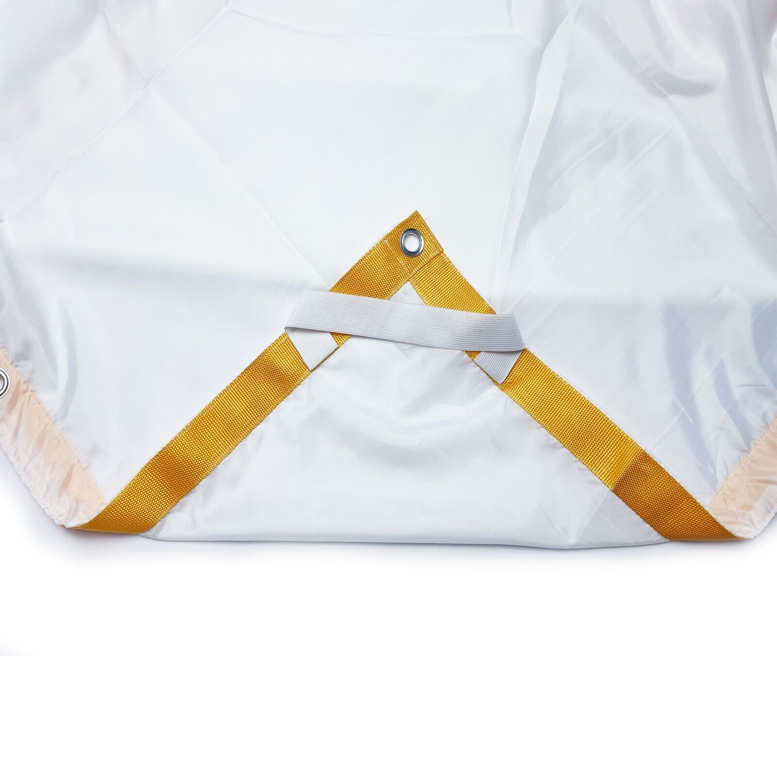 Silks Softens Light White Silk Diffusion/Overhead Butterfly, with Seams