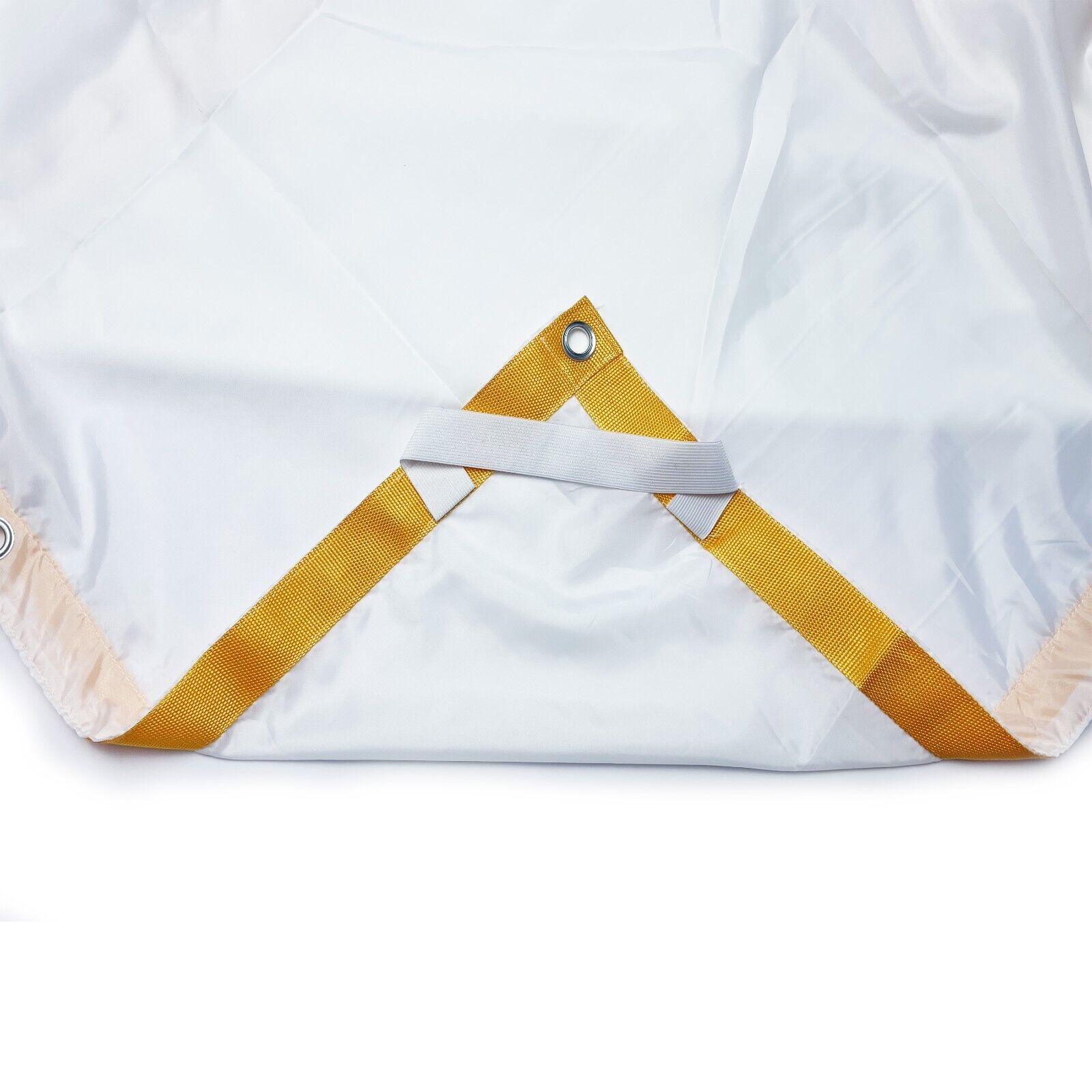 Silks Softens Light White Silk Diffusion/Overhead Butterfly, with Seams