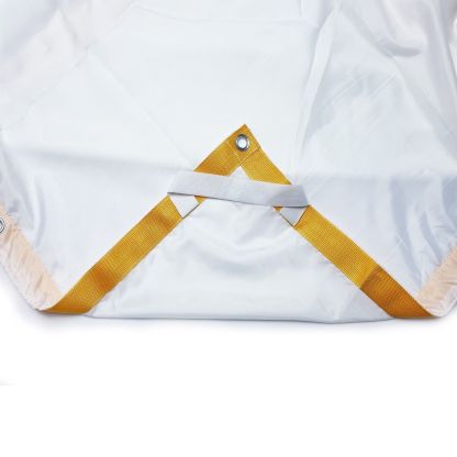 Silks Softens Light White Silk Diffusion/Overhead Butterfly, with Seams