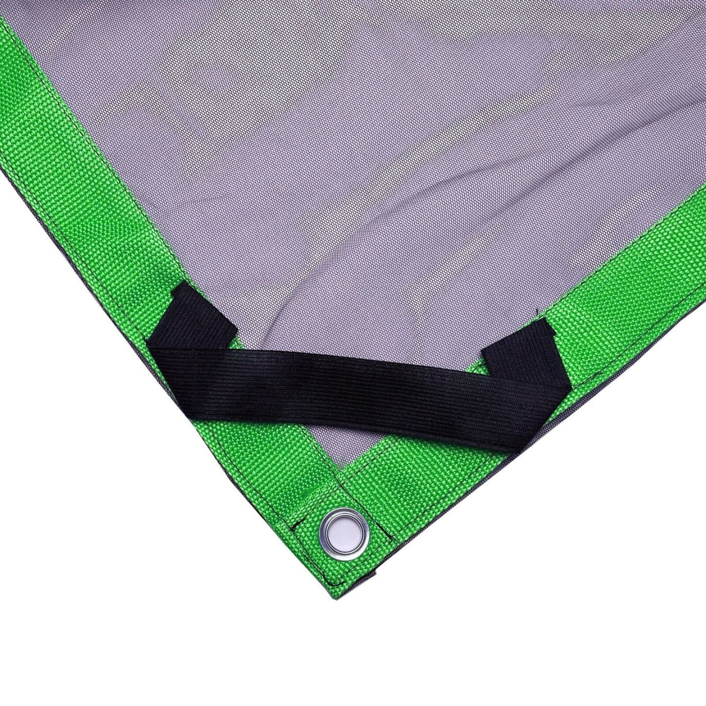 Black Single Net Scrims/Overhead Butterfly, with Seams