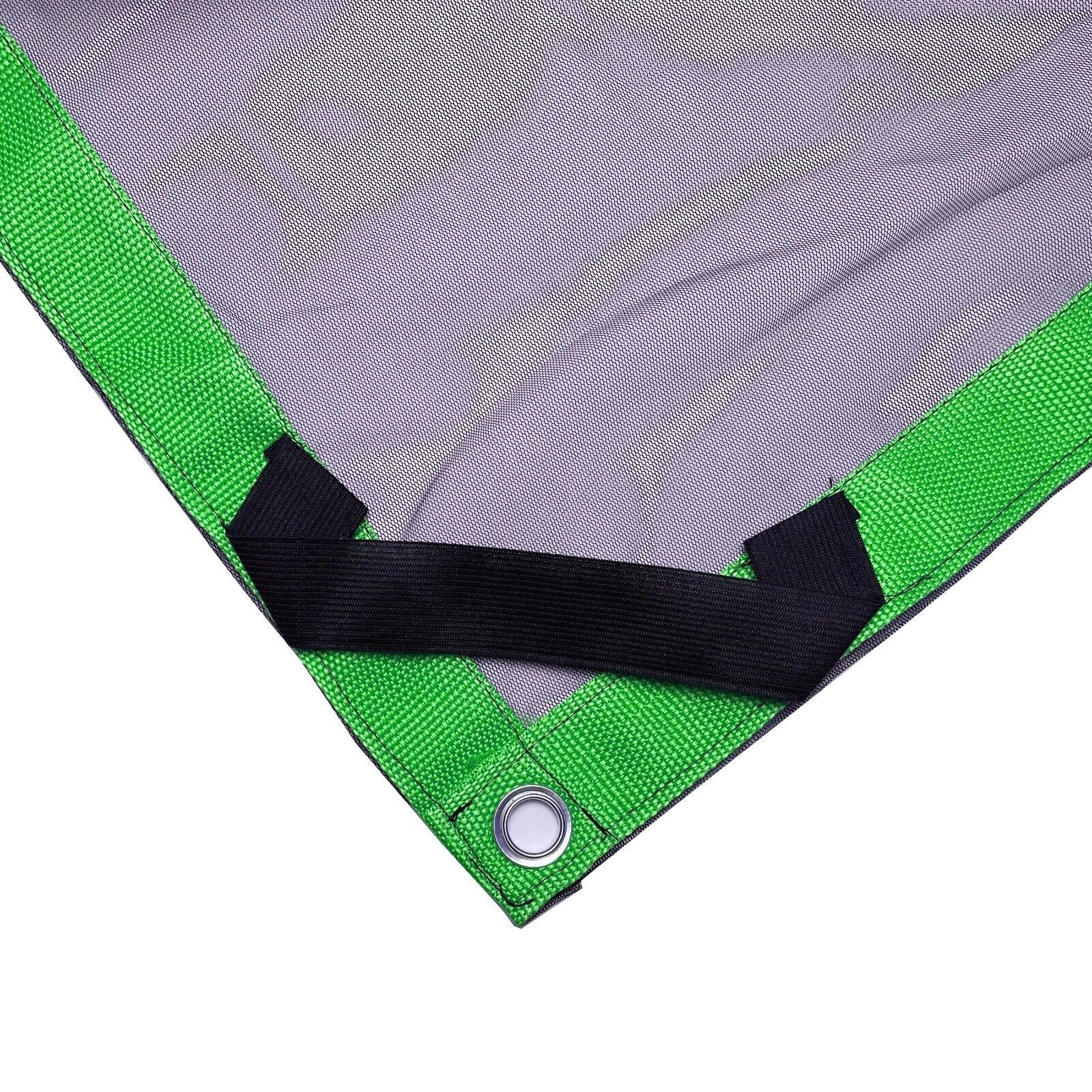 Black Single Net Scrims/Overhead Butterfly, with Seams