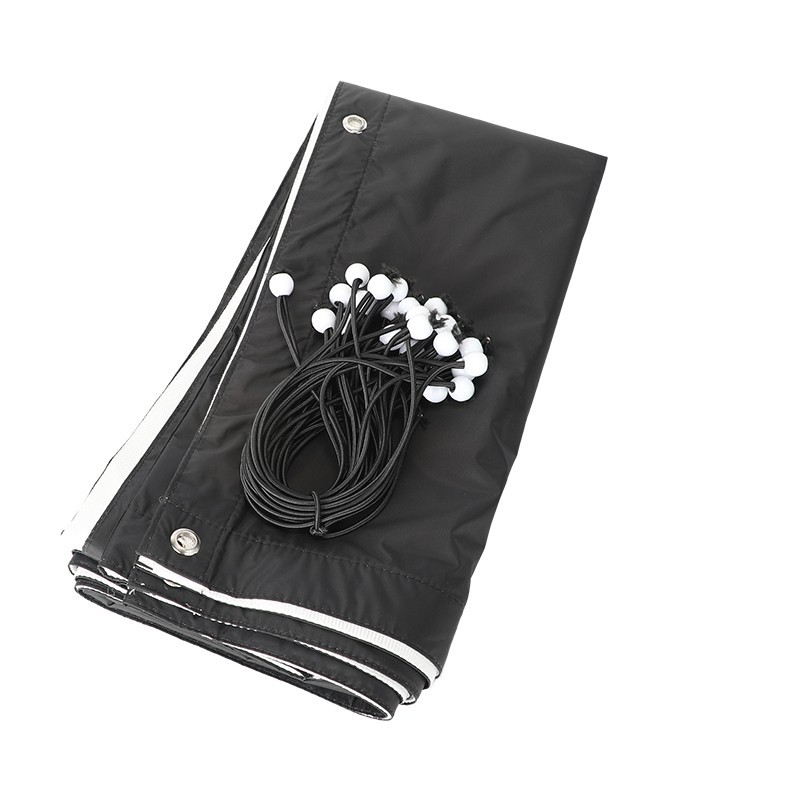 8'x8' 8x8 2.4x2.4m UltraBounce Black/White Ultra Bounce /Overhead Butterfly Cloth, with One Seam