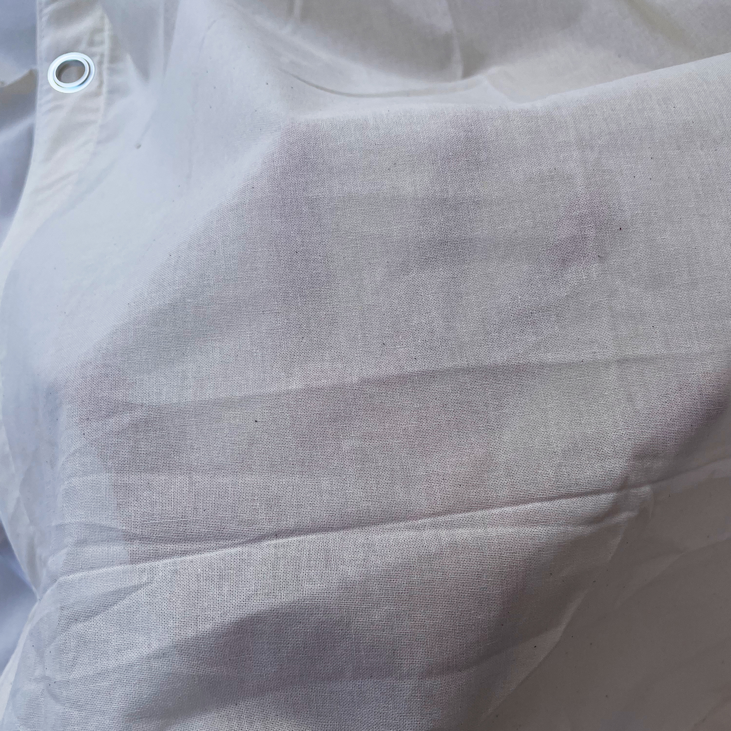 Unbleached Muslin Cloth for Butterfly/Overhead Frame, with Seams