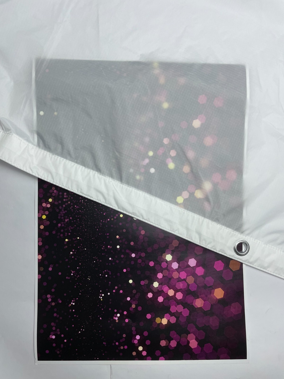 1/2 Half Grid Fabric /Overhead Butterfly Cloth #3032 China Made, with Seams