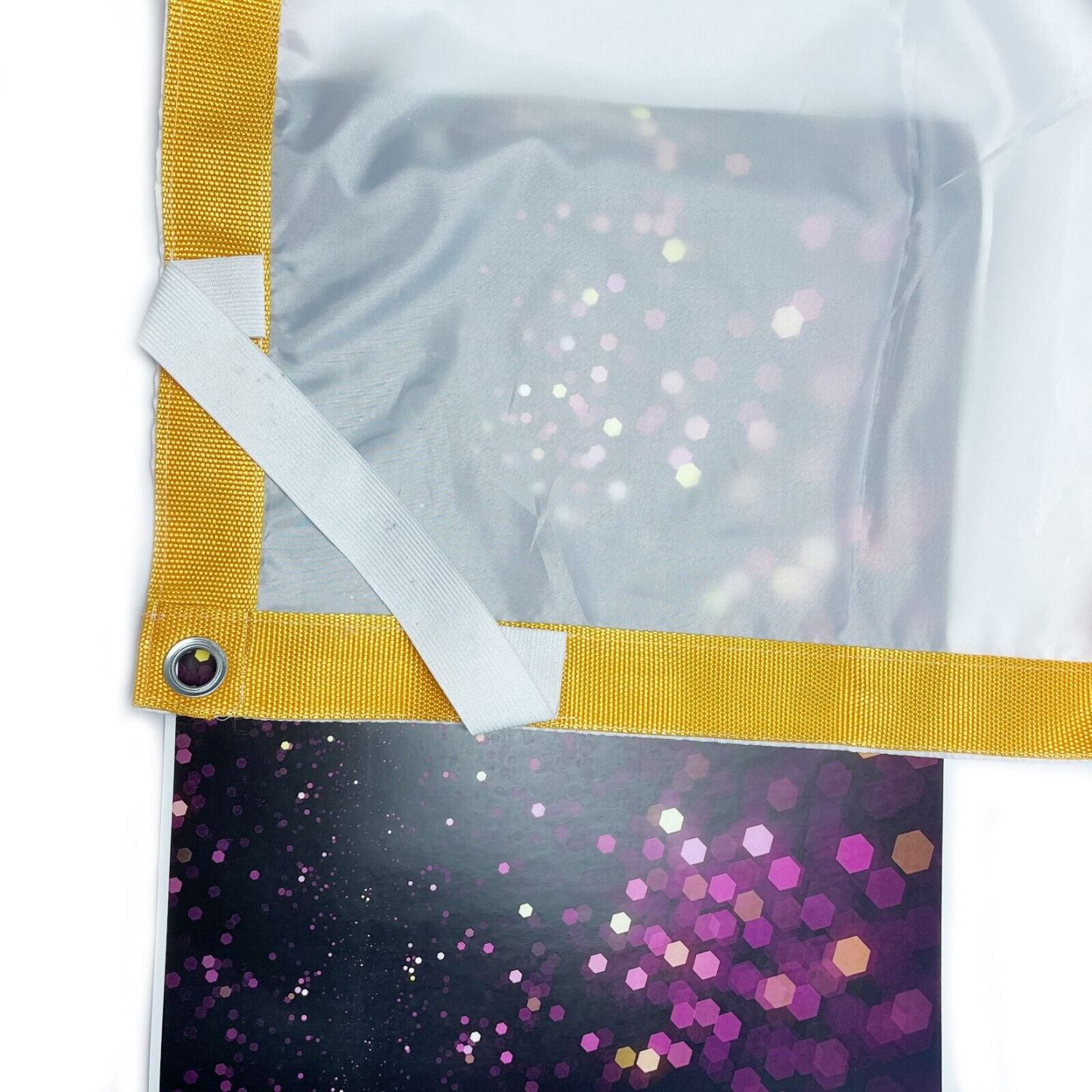 Silks Softens Light White Silk Diffusion/Overhead Butterfly, with Seams