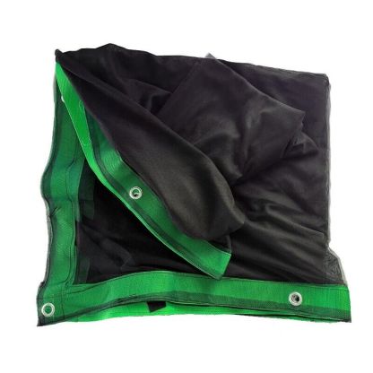 Black Single Net Scrims/Overhead Butterfly, with Seams