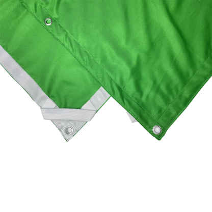 Chroma Key Green Screen Butterfly/Overhead Fabric, with Seams