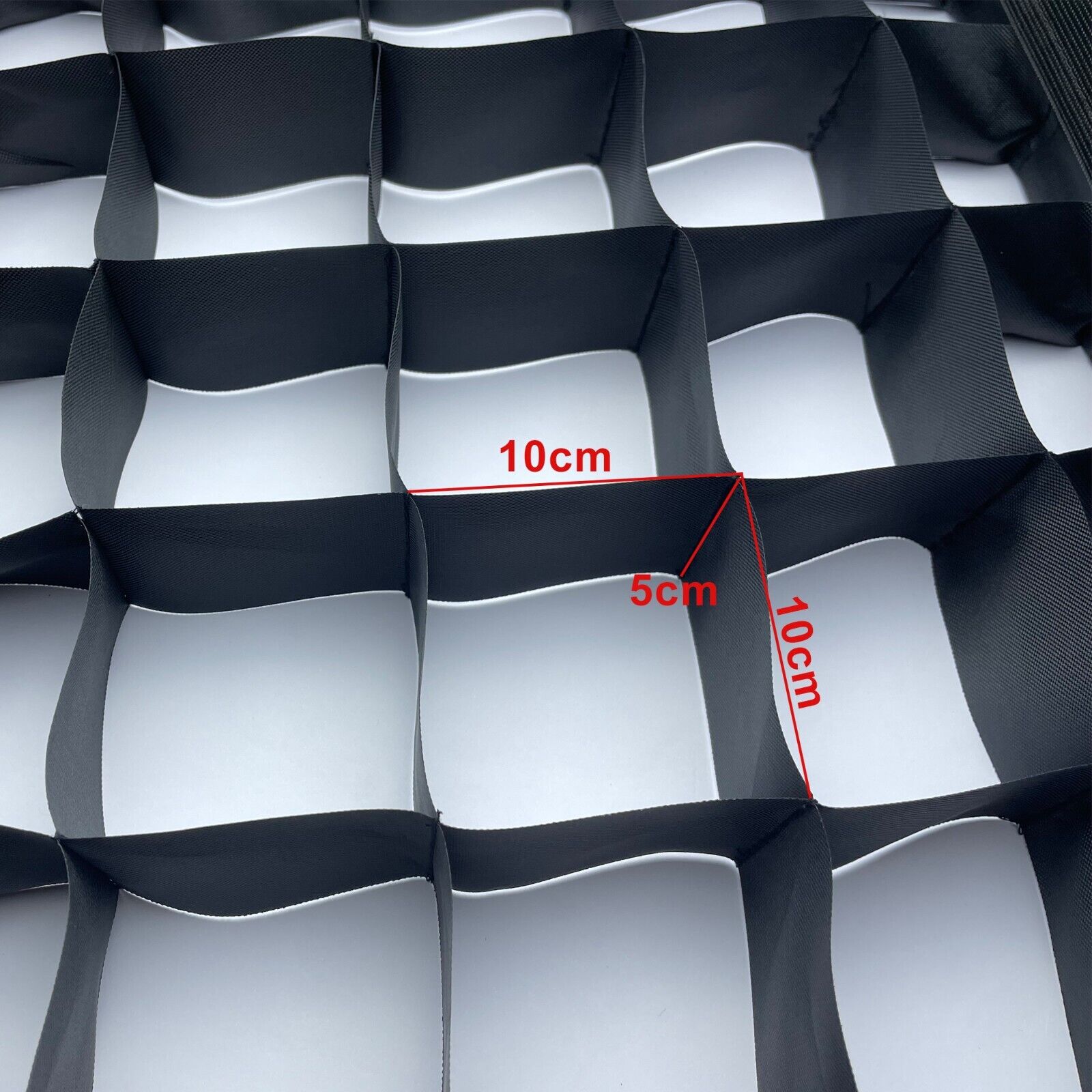 50 Deg Egg Crate Control Grid for Overhead/Butterfly Frame, Eggcrate Cell Demension 10x10x5cm