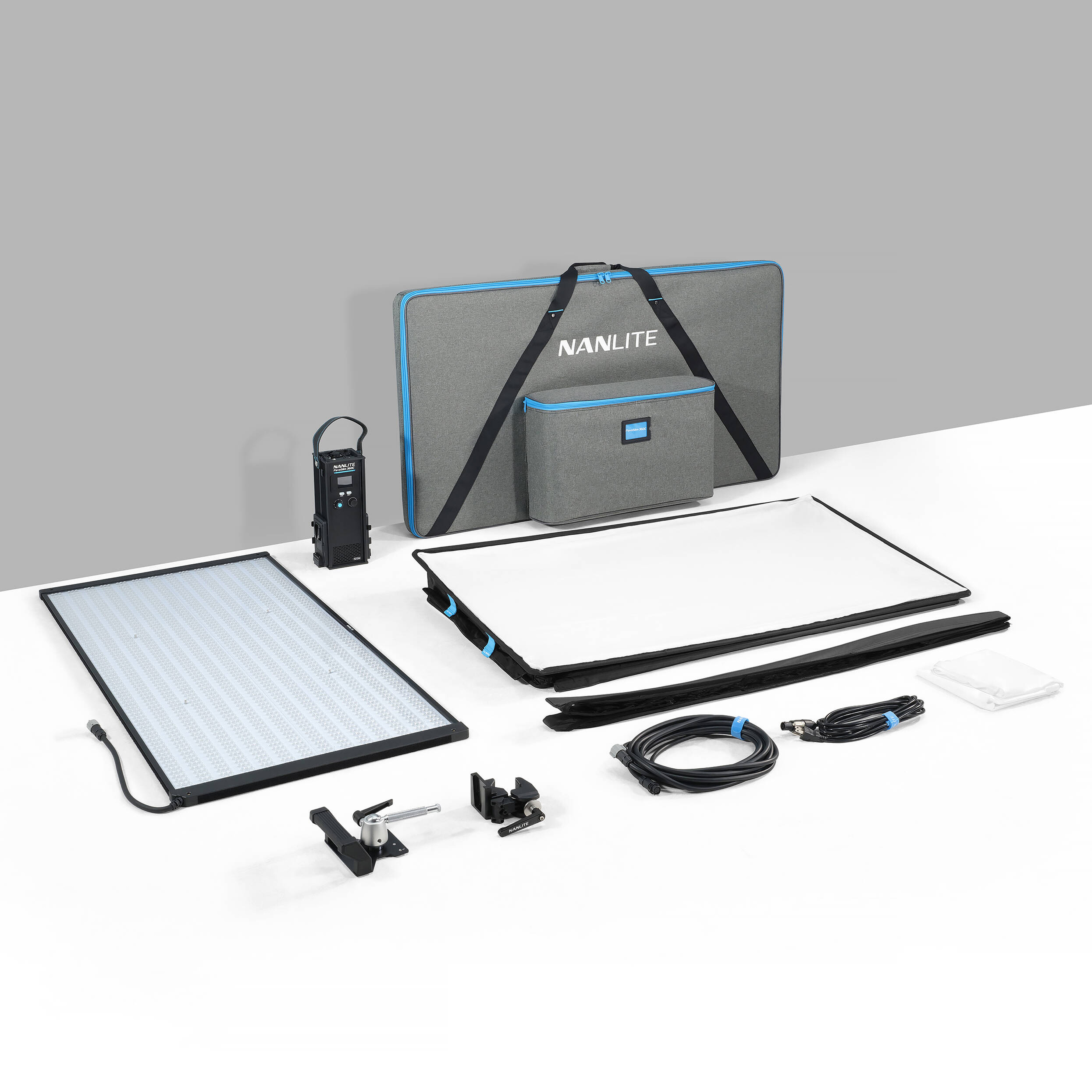 Nanlite NANLUX PavoSlim 360C 4x2 LED RGBWW Panel Light with CRMX