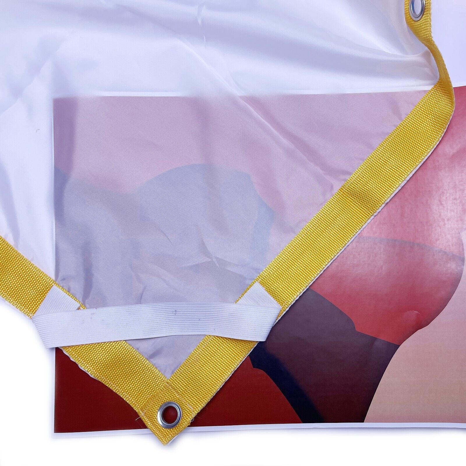 Silks Softens Light White Silk Diffusion/Overhead Butterfly, with Seams