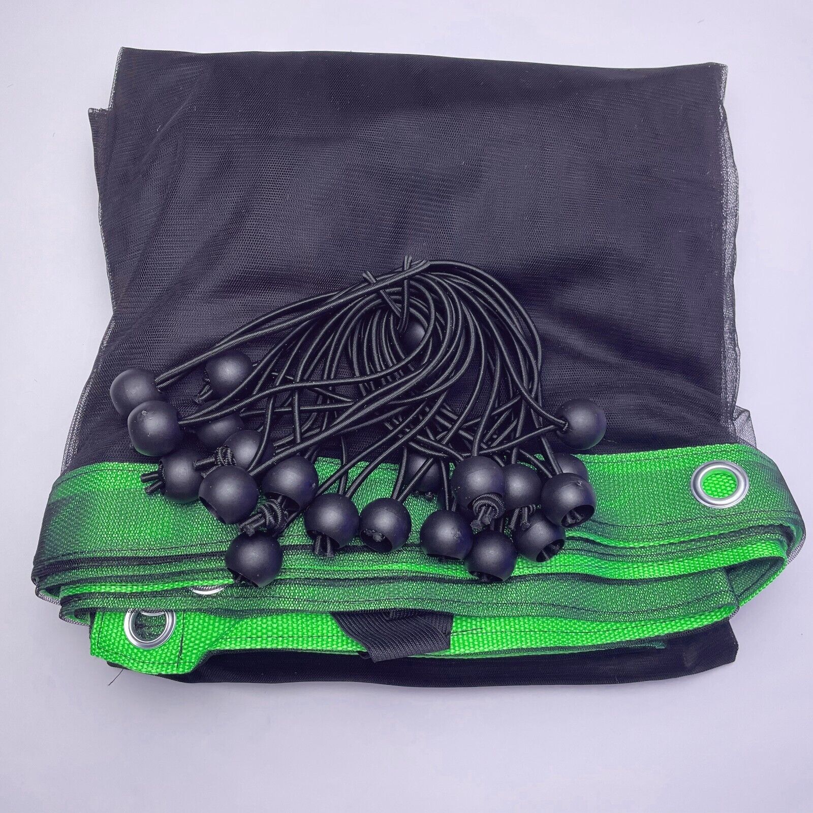 Black Single Net Scrims/Overhead Butterfly, with Seams