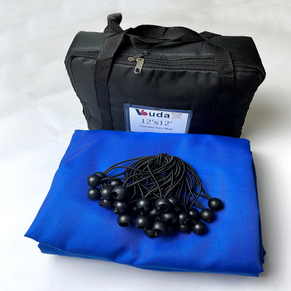 Chroma Key Backgrounds Cloth, Blue Screens Butterfly/Overhead Fabric, with Seams