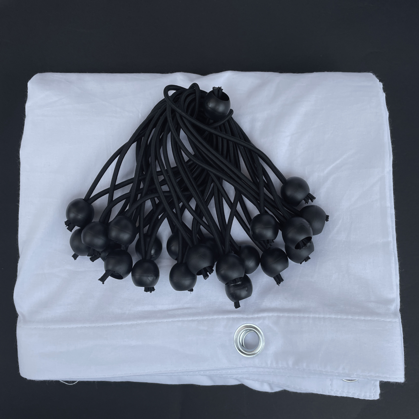 Bleached Muslin Cloth for Butterfly/Overhead Frame, with Seams