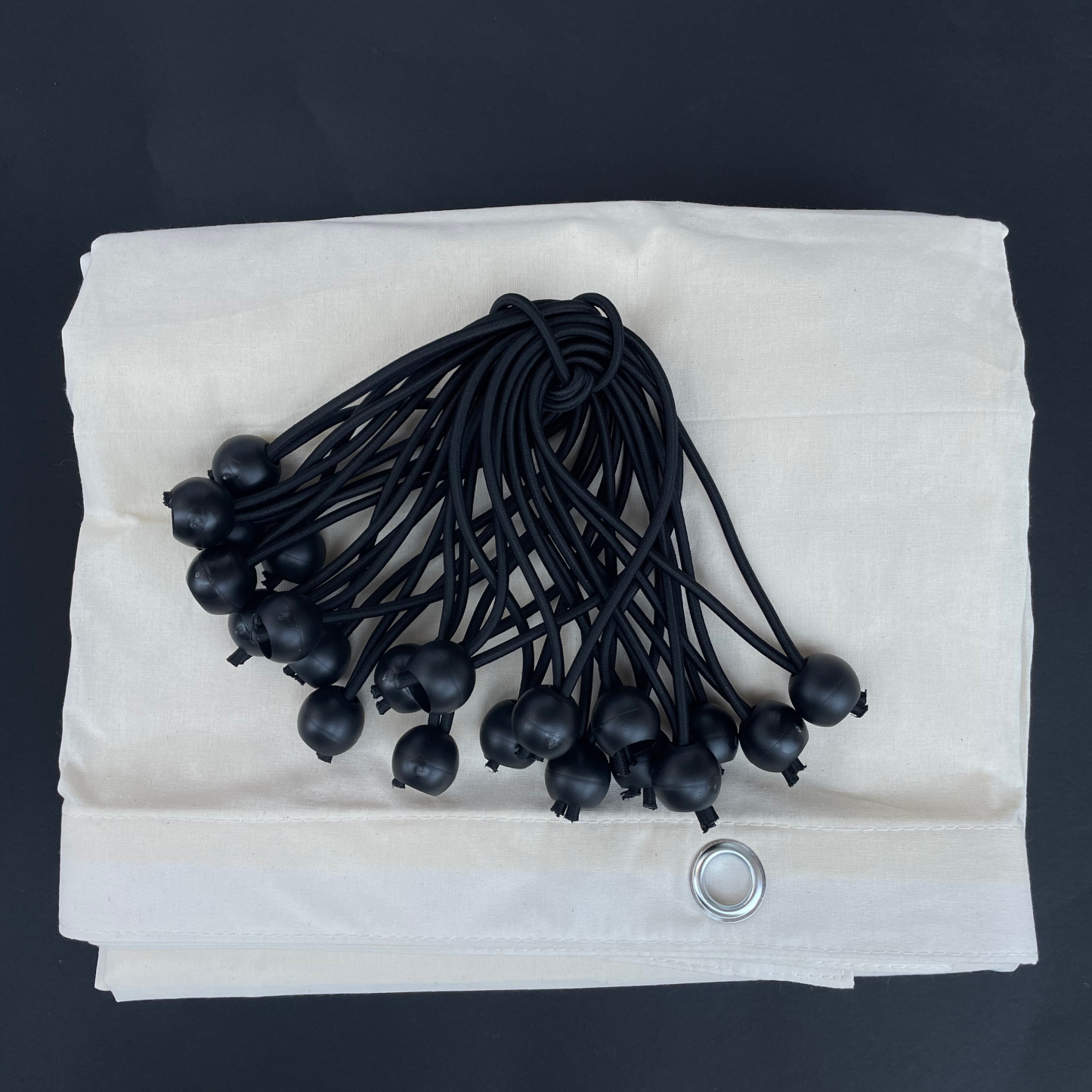 Unbleached Muslin Cloth for Butterfly/Overhead Frame, with Seams