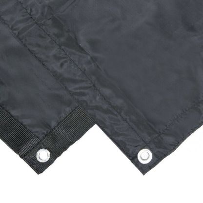 Black Silk Cloth Soften Diffuses Light/Overhead Butterfly, with Seams