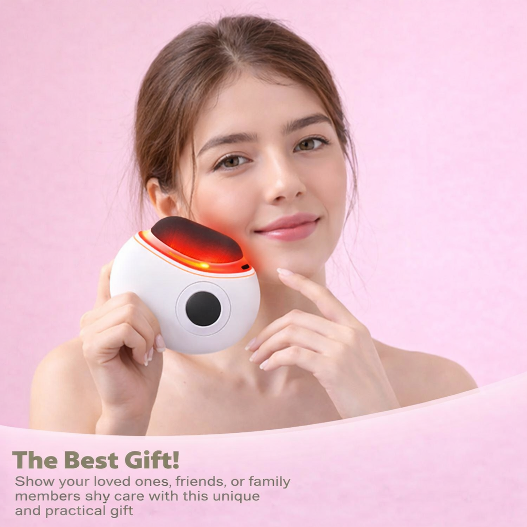 Gua Sha Facial Tools Electric 9 Levels Heated Scraping Massager for Face Lift Puffiness Reduction 