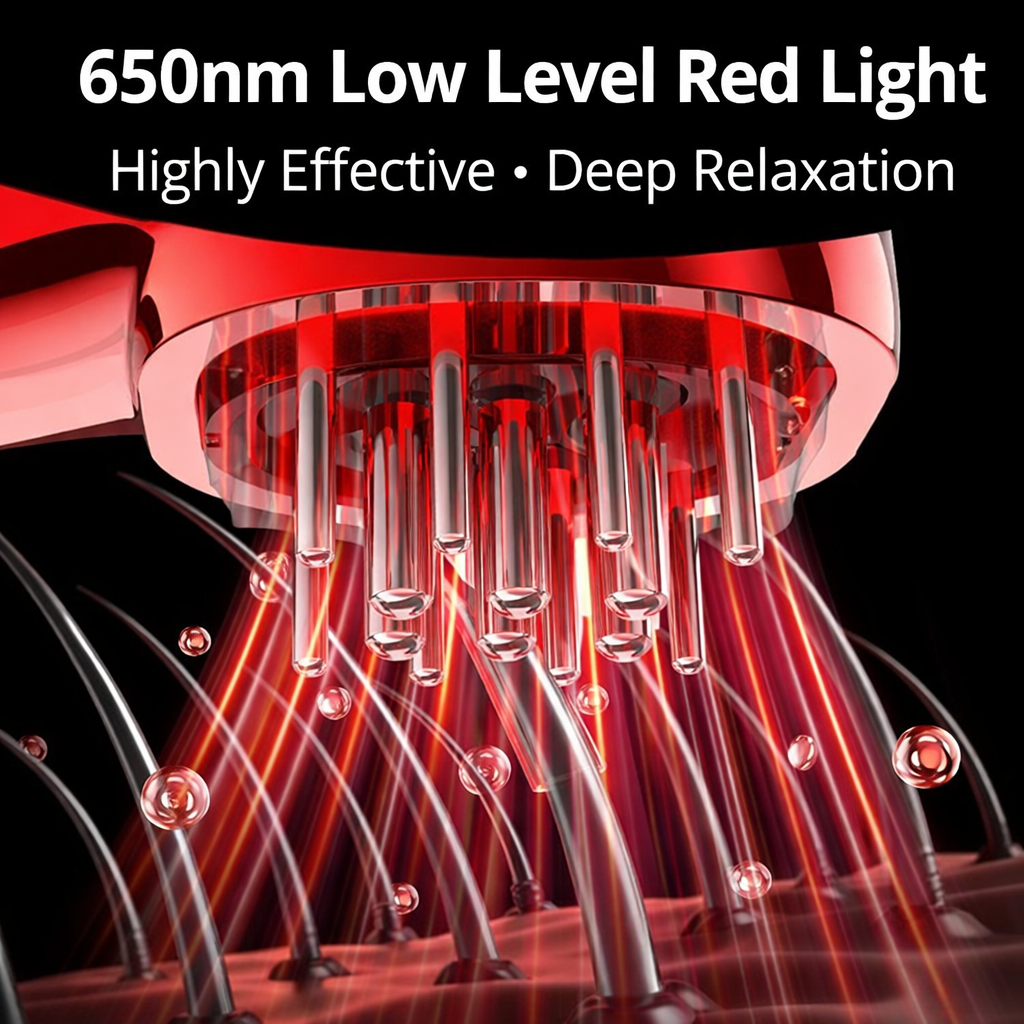 Hair Oil Applicator - Multi Function Electric Scalp Massage Comb Portable Scalp Massaging Comb Scalp Brush for Home, Travel