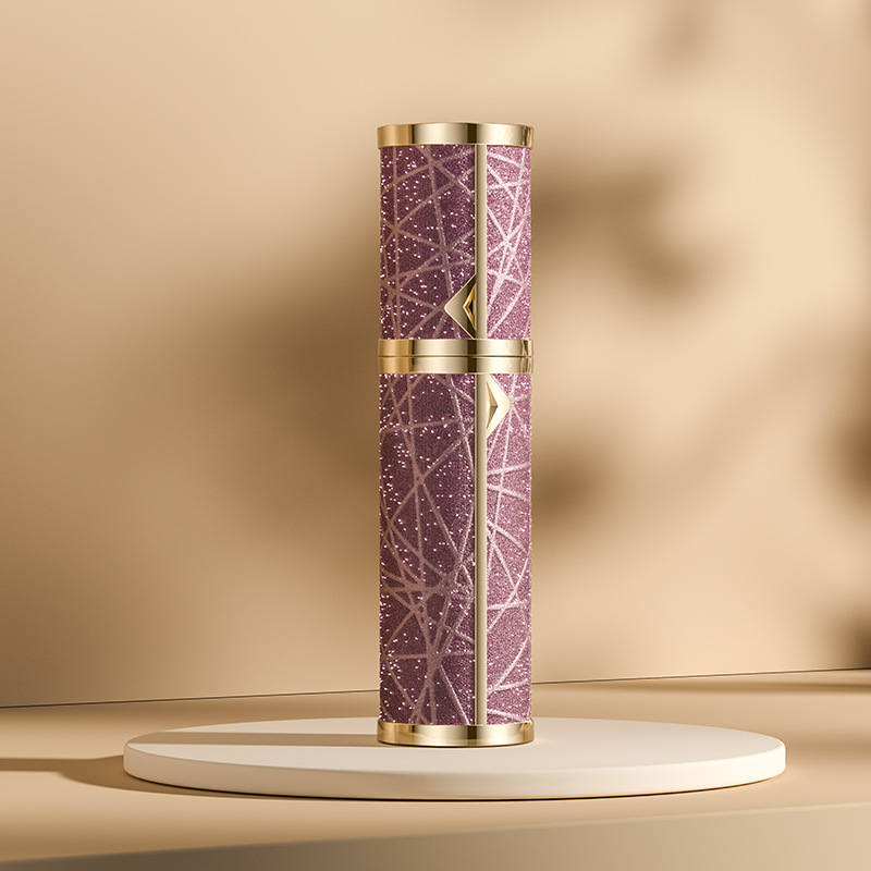 Refillable Travel Perfume Atomizer Bottle - 5ml Luxury Pocket Perfume Dispenser Pump, Travel Perfume Atomiser, Cologne Dispenser, Portable Size Sprayer Bottle for Traveling