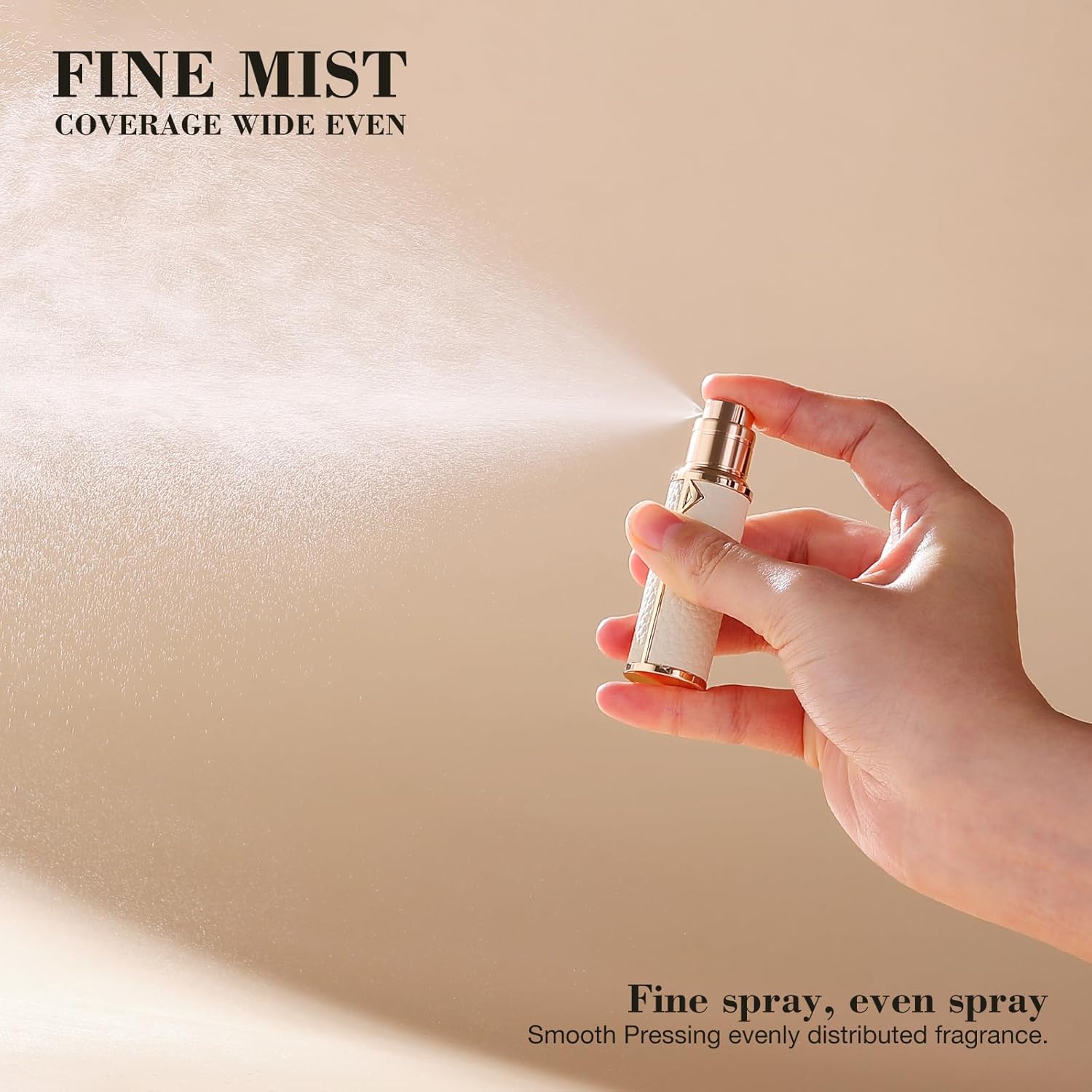 Travel Refillable Perfume Bottle, Leak-proof 5ml Atomizer, Portable Luxurious Pocket Perfume Dispenser Pump Transfer Tool for Women Men Travel Accessories.