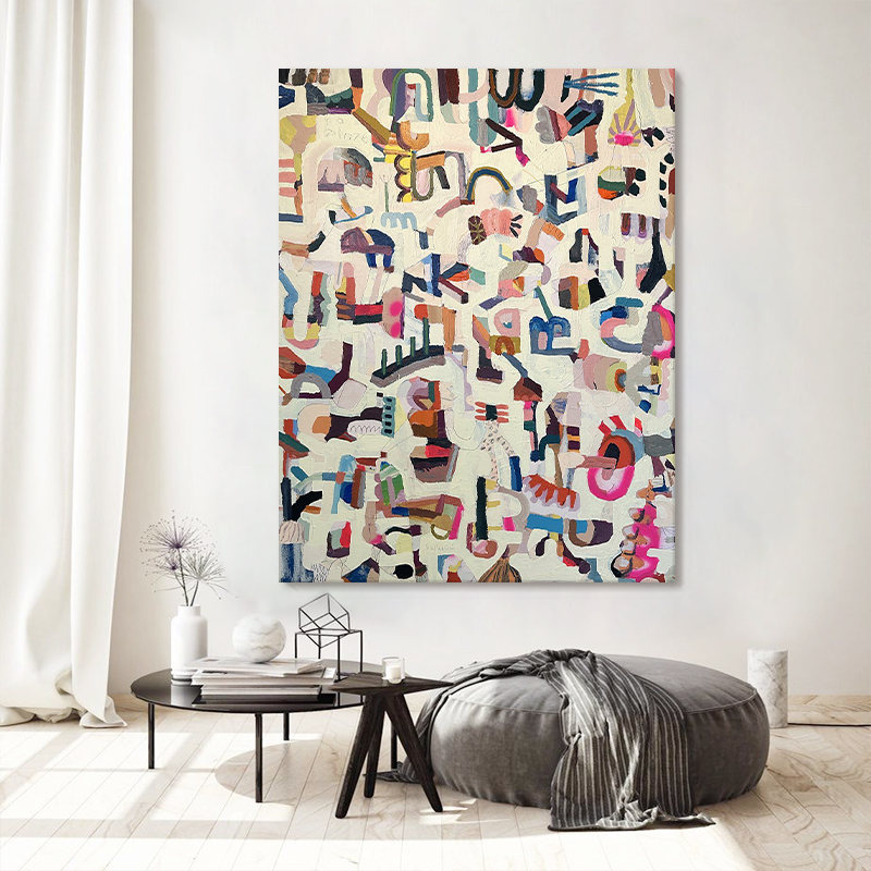 Abstract Colorful Art #AR058