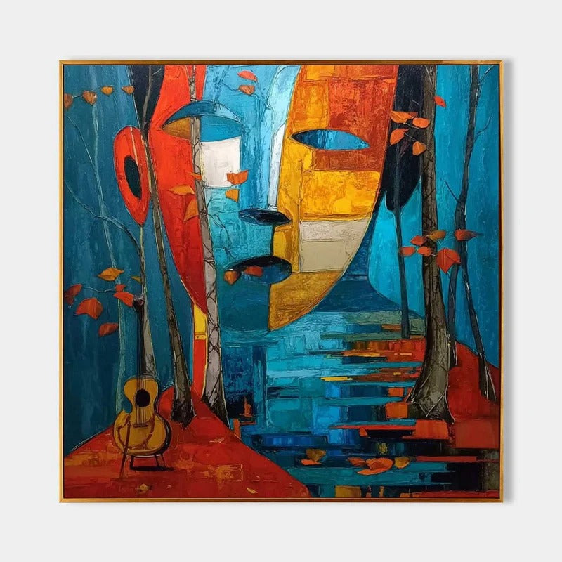 Abstract Colorful Art #MS179