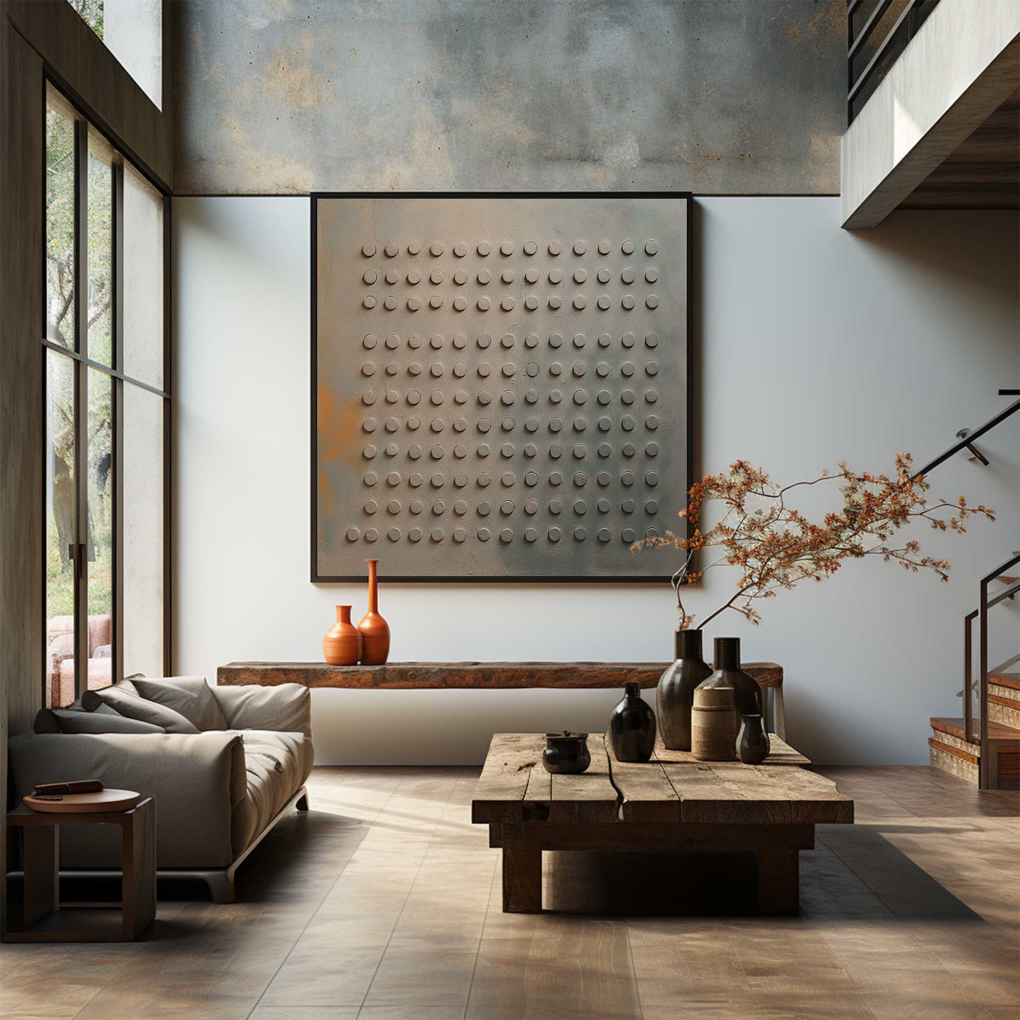 Wabi-Sabi Minimalism Art #MS112