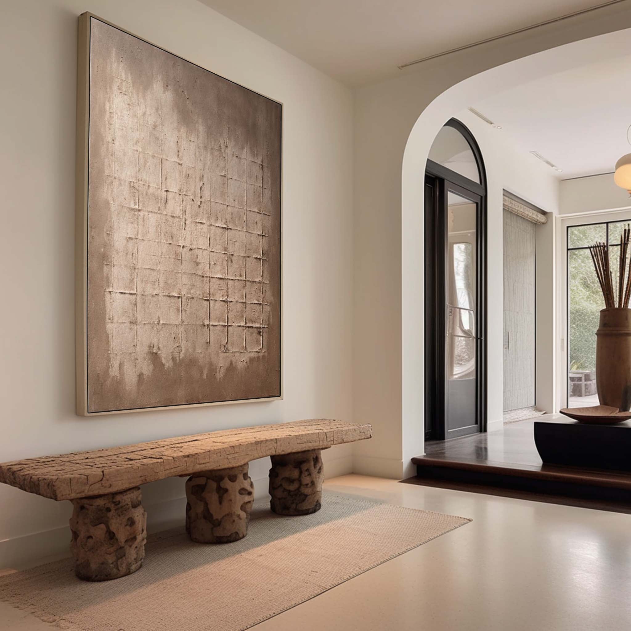 Wabi-Sabi Plaster Art #MS044