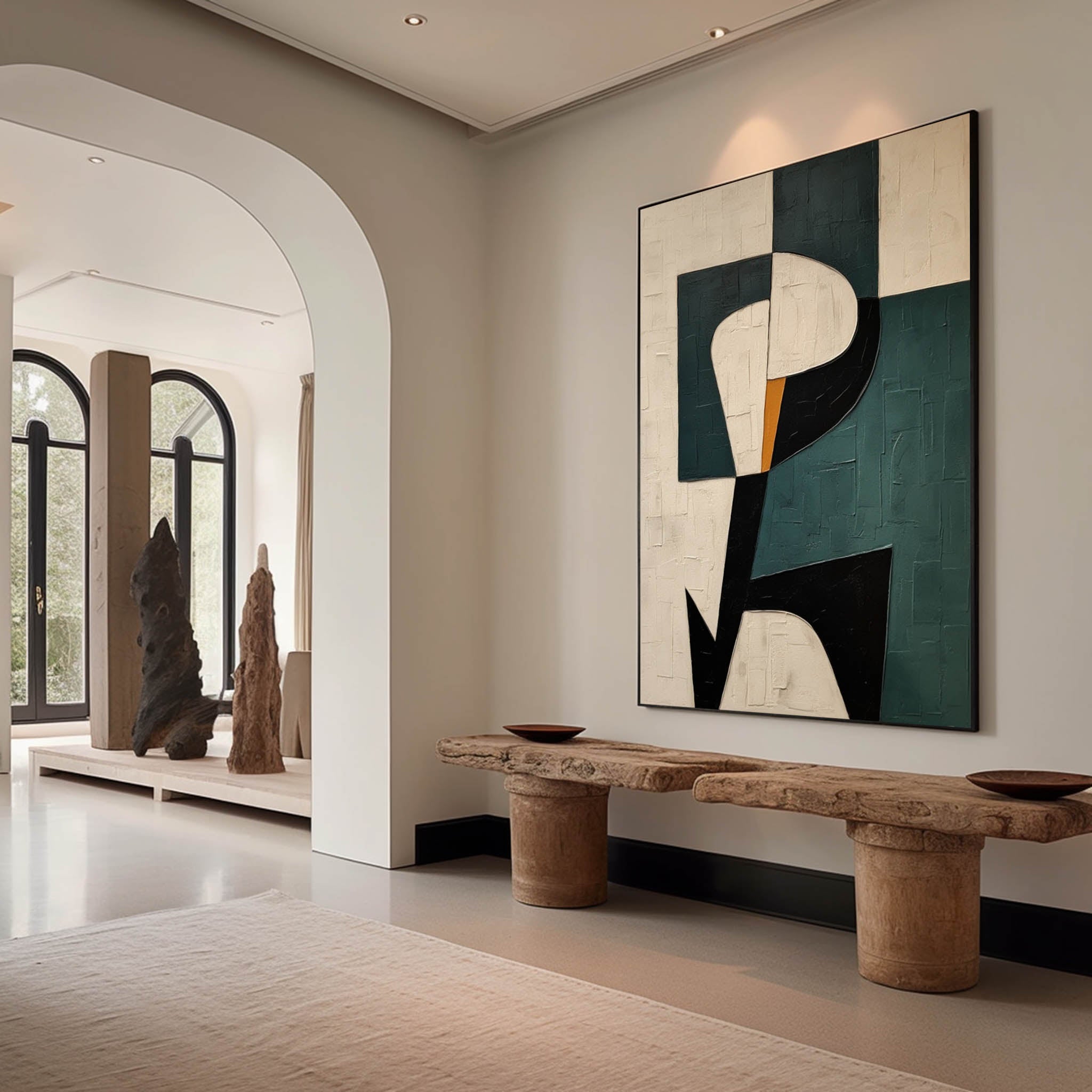 Wabi-Sabi Minimalism Art #MS006