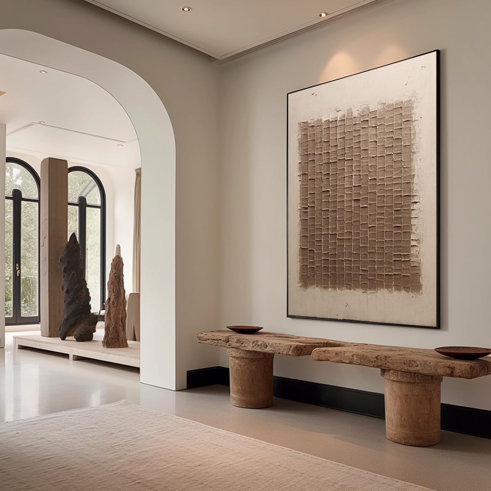 Plaster Art Minimalism Art #MS047