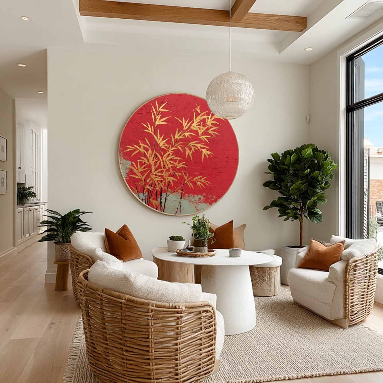 Round Wall Art #RWA002