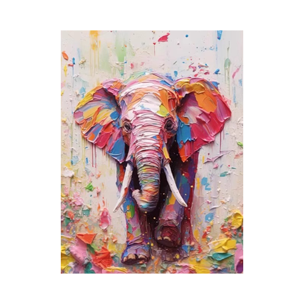 Plaster Colorful Art #AR052