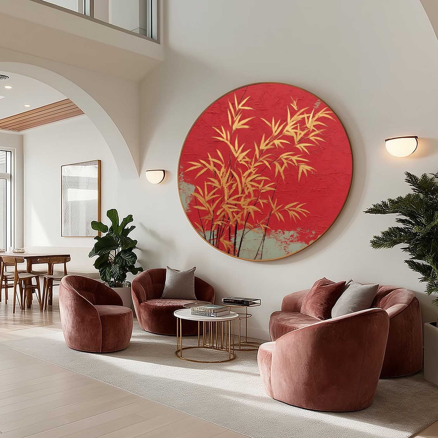 Round Wall Art #RWA002