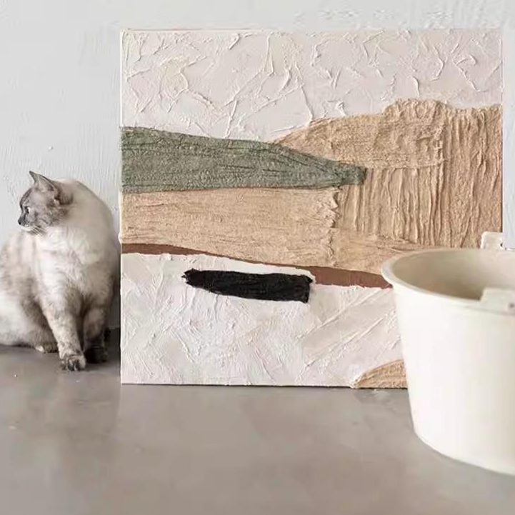 Wabi-Sabi Plaster Art #AR040E