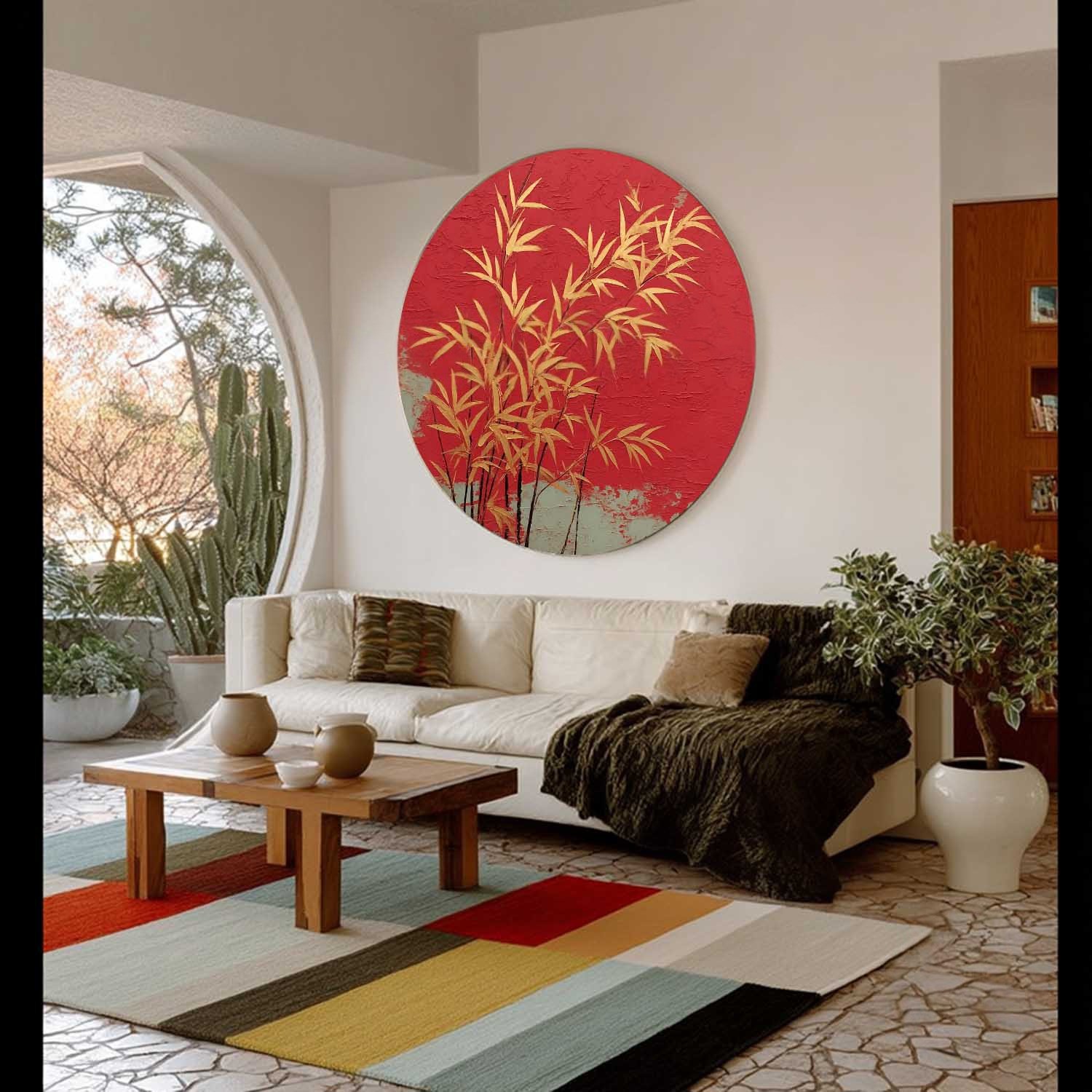 Round Wall Art #RWA002