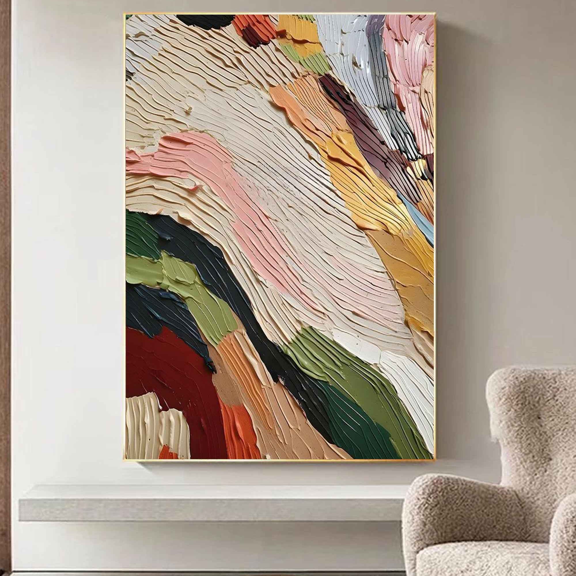 Plaster Colorful Art #MS015