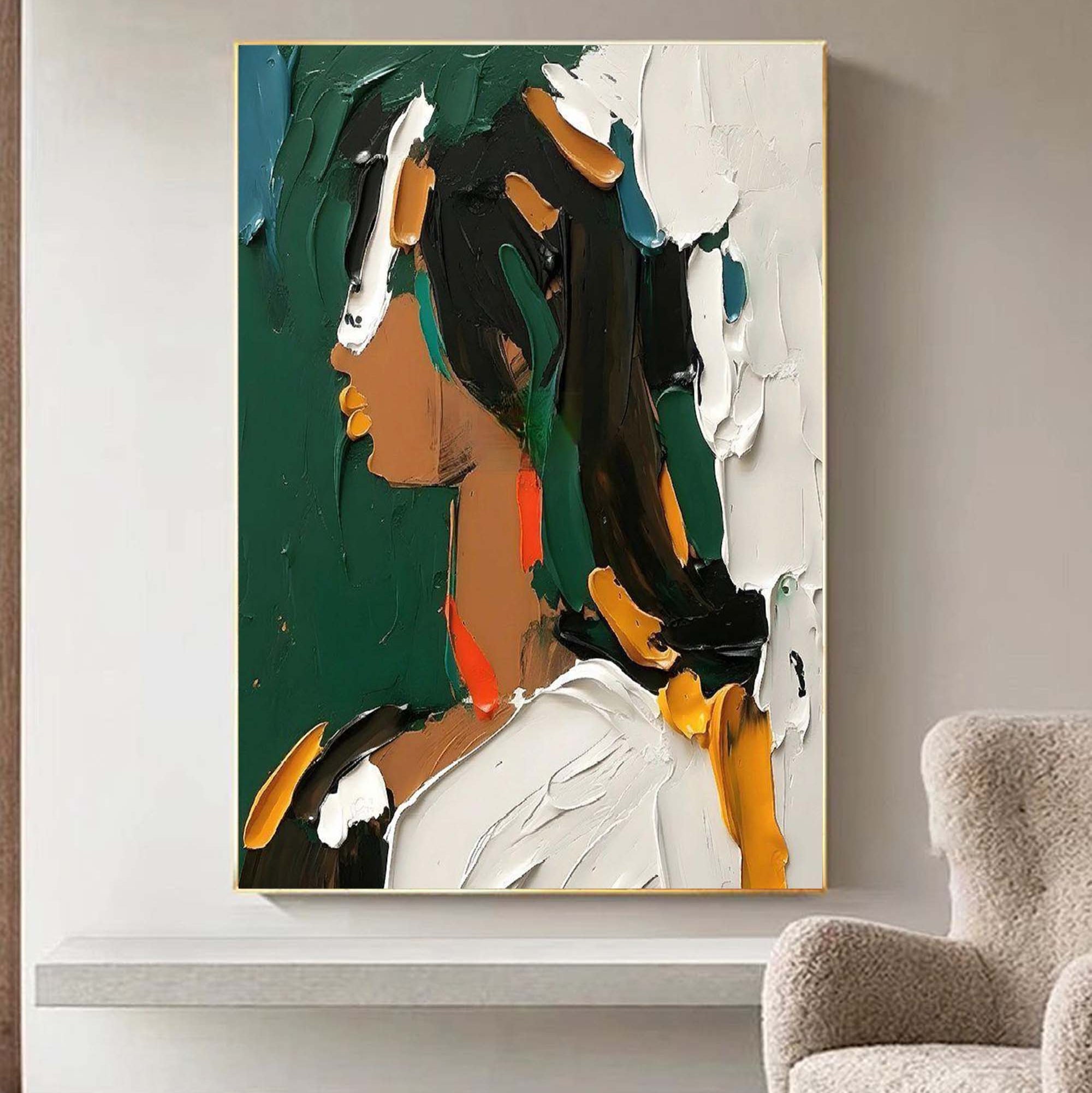 Colorful Portrait Art #MS141