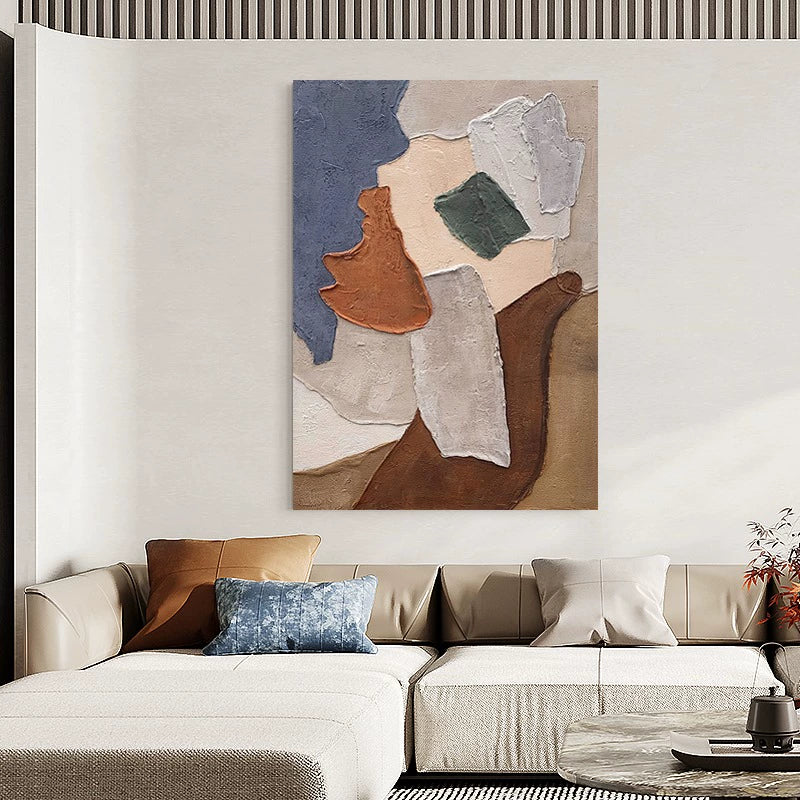 Wabi-Sabi Plaster Art #AR014