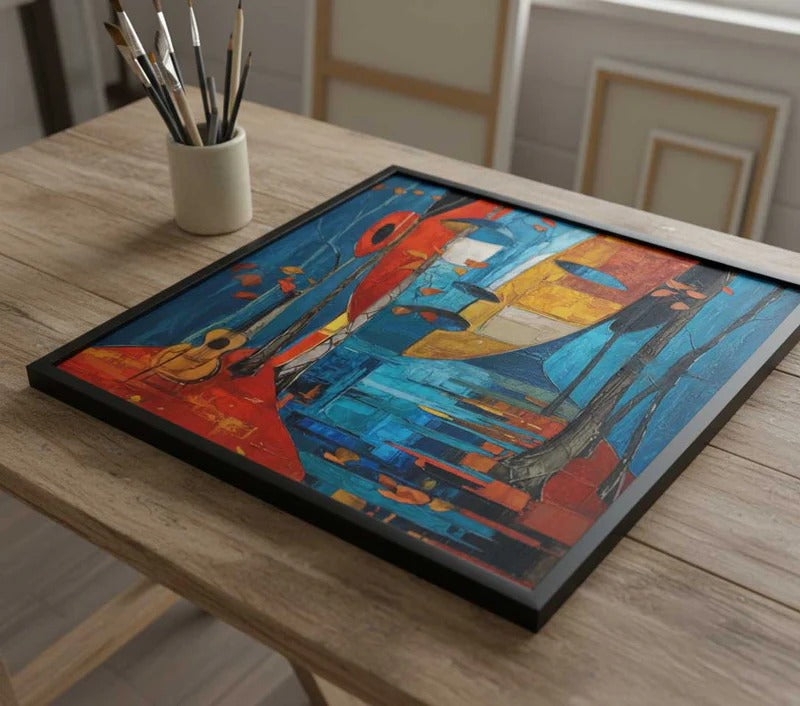 Abstract Colorful Art #MS179