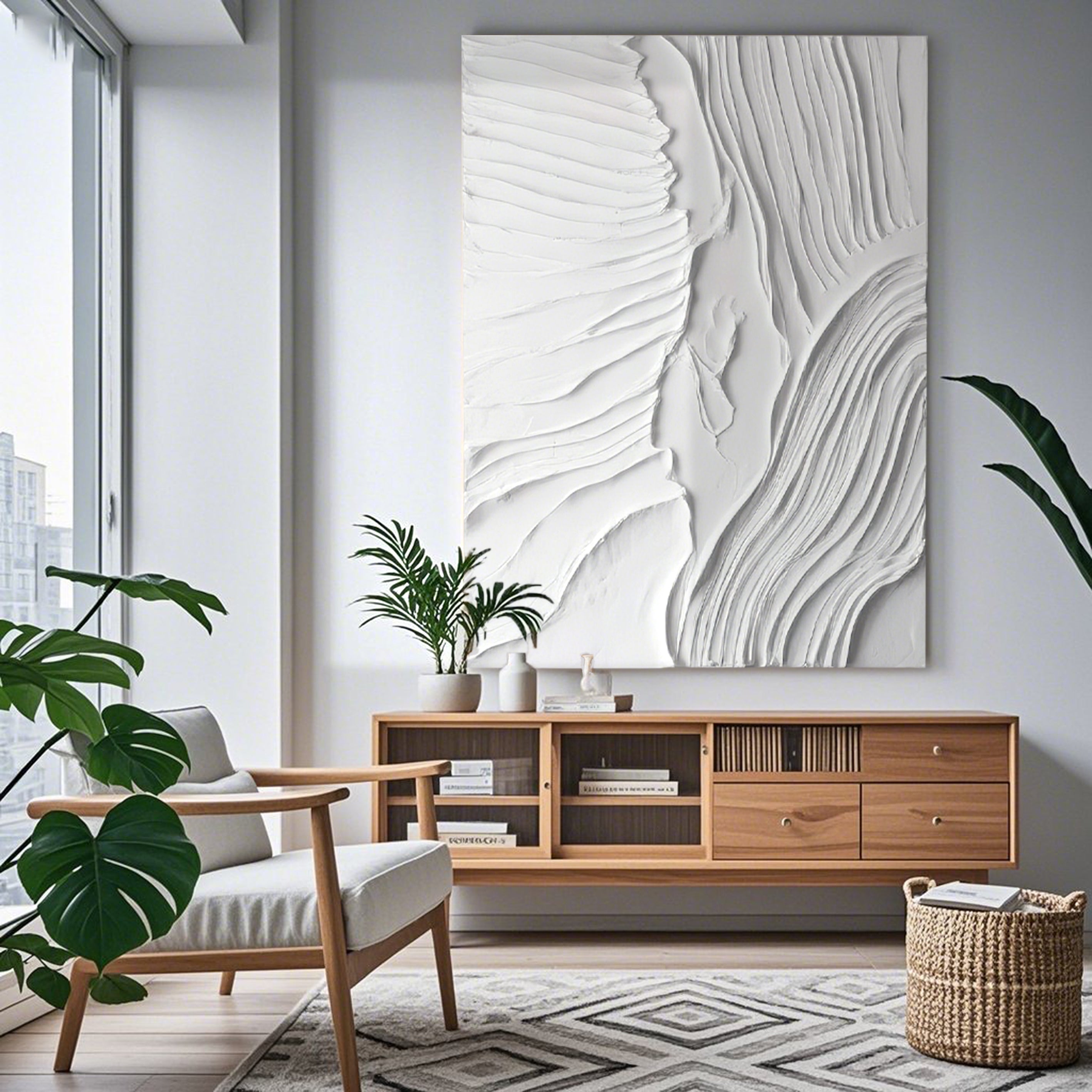 Wabi-Sabi Plaster Art #AR019