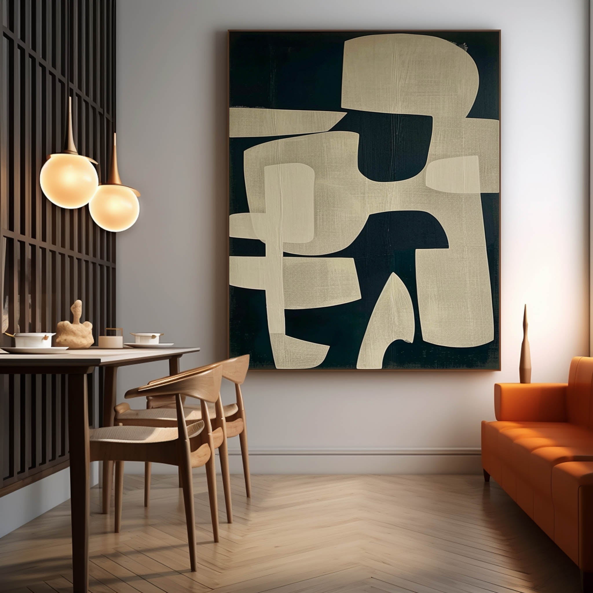 Wabi-Sabi Minimalism Art #MS121