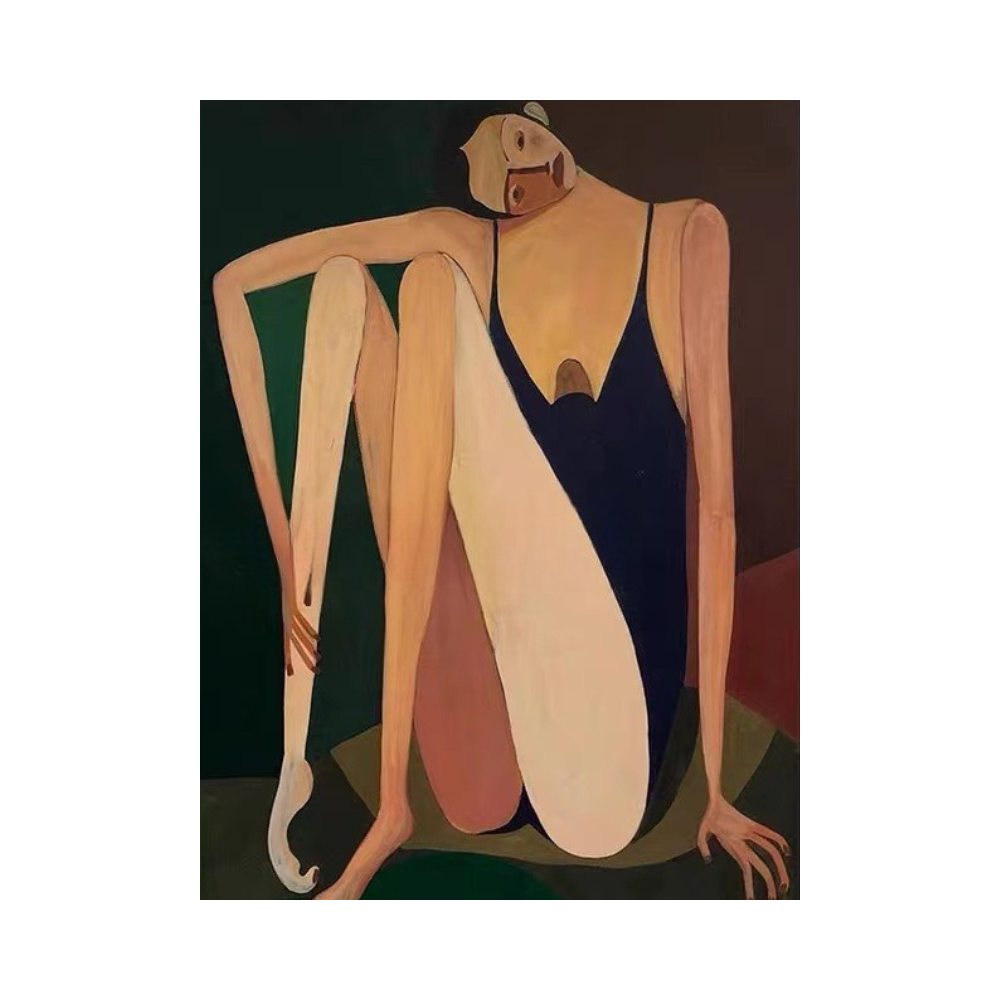 Abstract Portrait Art #AR091