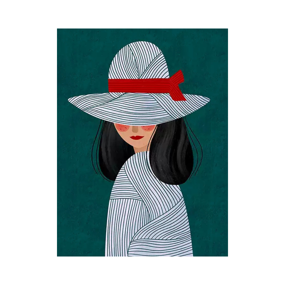 Abstract Portrait Art #AR100