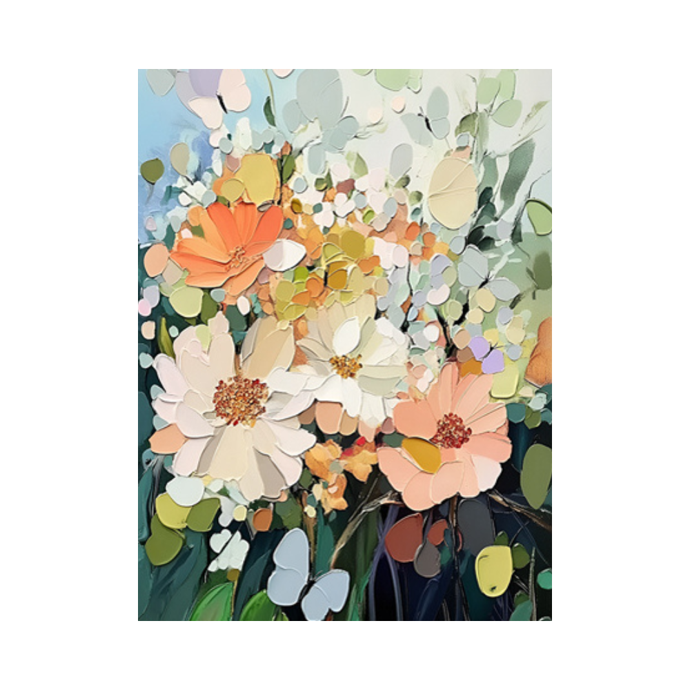 Abstract Floral Art #AR115A