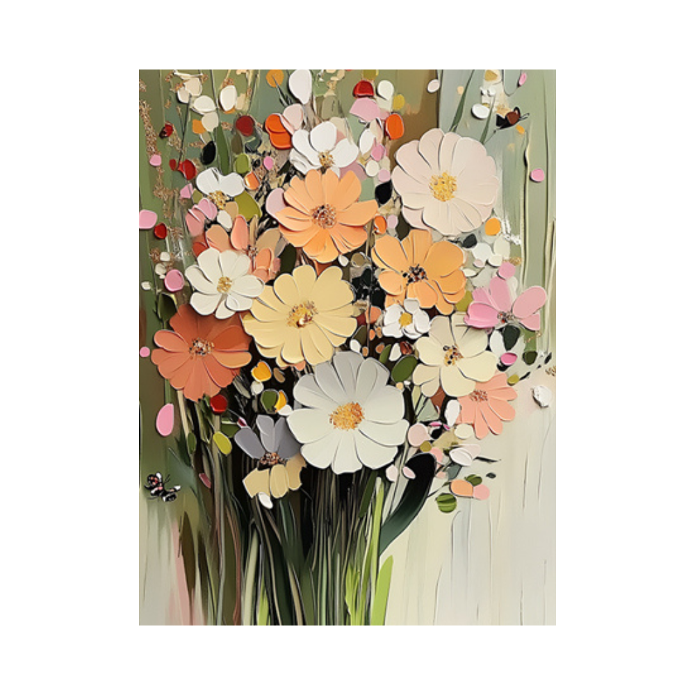 Abstract Floral Art #AR115B