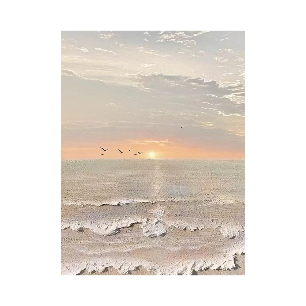 Creamy Seascape Art #AR124