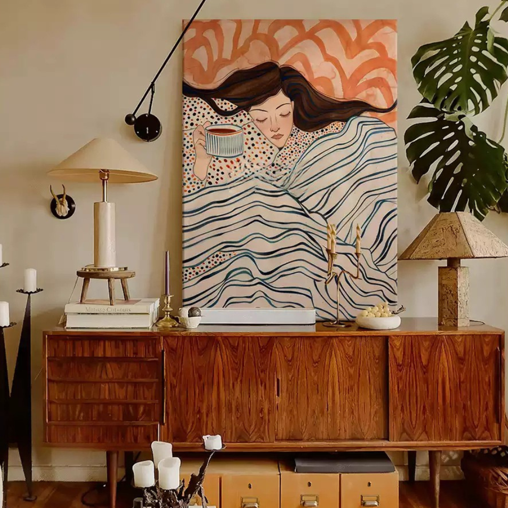 Abstract Portrait Art #AR186