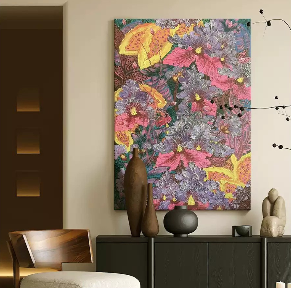 Colorful Floral Art #AR188